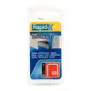 Rapid N.º 53 grapas de alambre fino, 12 mm de patas, acero galvanizado, pack de 2500 40109505