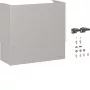 Hager panel de gestión de cables telescópico FZ0550TB universZ H350-680mm T205mm