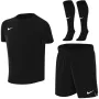 Chándal de entrenamiento de fútbol para niños Nike Dri-FIT Park VIII, negro, talla S