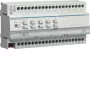 HAGER TYMS620D actuador de conmutación y persiana KNX Secure, 20 canales de conmutación / 10 de persiana, 16 A, carril DIN
