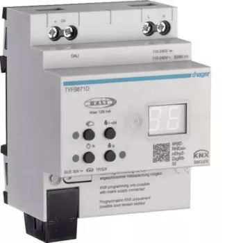 Hager gateway TYFS671D KNX/DALI-2 Secure 1 canal