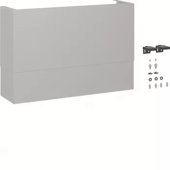 Hager universZ panel de gestión de cables telescópico FZ0800TB, altura 350-680 mm, profundidad 205 mm, blanco