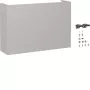Hager universZ panel de gestión de cables telescópico FZ0800TB, altura 350-680 mm, profundidad 205 mm, blanco