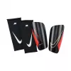 Nike Mercurial Lite espinilleras de fútbol negro rojo S