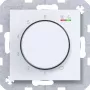 HAGER WAN5010WM termostato de ambiente 230V/16A mando giratorio/pulsador para calefacción