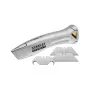 STANLEY FATMAX cúter universal retráctil, plata, hoja de 0,55 mm, 1 unidad (FMHT10501-0)