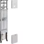 Hager ZH53Q1NT Campo de contador completo universZ, 1350x250mm, trifásico, 1 emplazamiento de contador, 10 mm², con función de seccionamiento