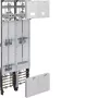 Hager ZK53Q5NT universZ Campo de contador completo, 3 puntos, trifásico, 10 mm², con interruptor seccionador, 1350x500mm