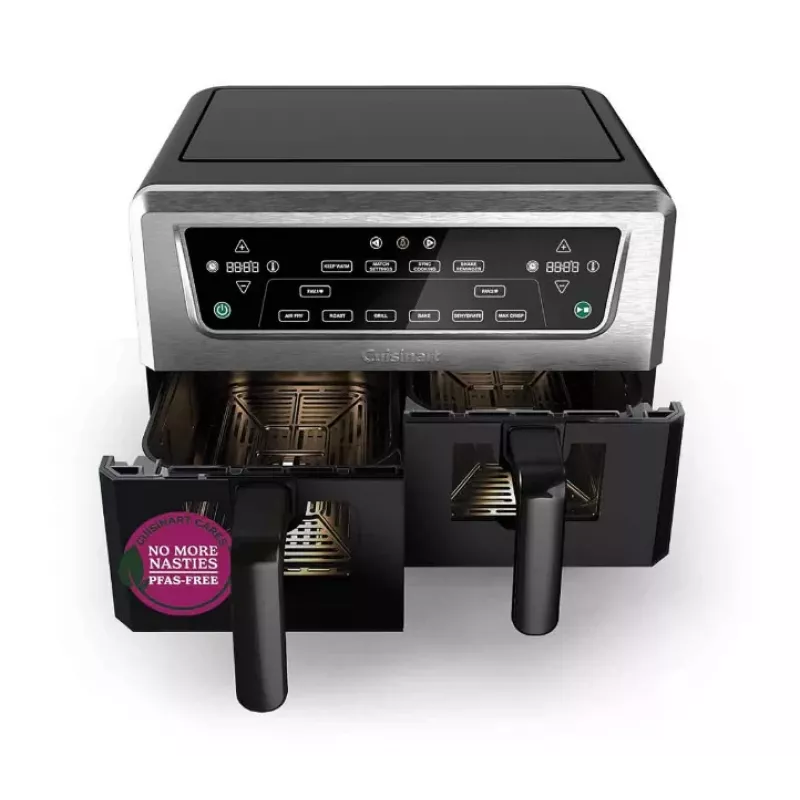 Cuisinart AFD10XSSE Freidora de aire horno 10,4L, 1800W, acero inoxidable