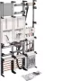 Hager universN Campo completo de transformadores de corriente 250 A 5 polos 1350 mm UF53WBW1