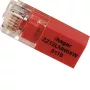 Hager resistencia de terminación ZZ12LMN04W RJ12 para módulo LMN 120 ohmios