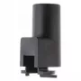 Hager placa de entrada de cables WTA6200BG, negro brillante, 12 orificios precortados, M20/M25/M32