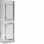 Hager ZAY750AT tapa de campo de contador IP54 transparente 750mm con puerta