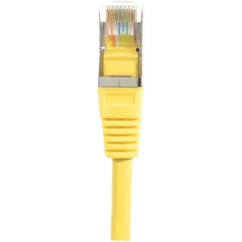 EXERTIS CONNECT cable de parcheo CAT.6 F/UTP, amarillo, 0,5 m, Slim Snagless 842051