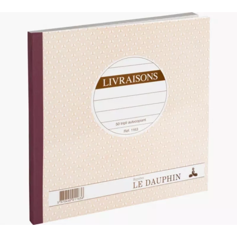Le Dauphin Manifold Livraisons, 210 x 210 mm, triplicado (1163D) - 1 unidad (1163D)