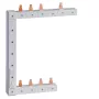 HAGER KCF963L barra de fases vertical izquierda, 2 filas, 63 A, 12 módulos, tipo pin