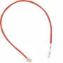 Hager cable de parcheo con 2 conectores RJ12 para módulo LMN, rojo, 1 m (ZZ12LMN100)