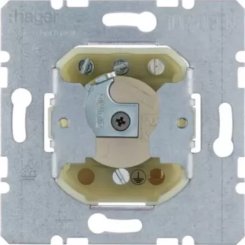 Hager pulsador con llave 1 polo empotrar WDE385620