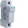 Hager LU501 seccionador portafusible 1P 32A 690V UL cilíndrico 10x38mm