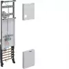 Hager ZH33Q7NT universZ campo de contador completo 1050x250mm trifásico 1 emplazamiento de contador 10mm² con función de corte