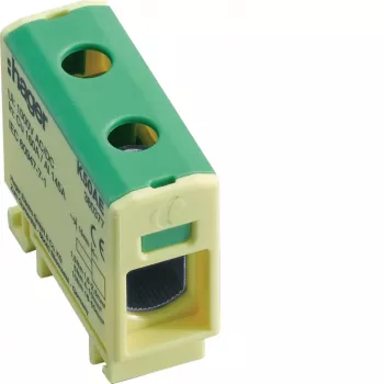 HAGER K50AE borne de protección 2,5-50 mm² verde-amarillo