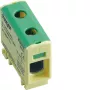 HAGER K50AE borne de protección 2,5-50 mm² verde-amarillo