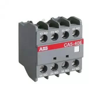 Bloque de contacto auxiliar ABB CA5-22E 2NO+2NC montaje frontal para contactores AF09-AF96 1SBN010040R1022