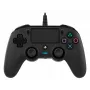 NACON PS4 Compact Controller negro – mando con cable para PS4 y PC