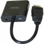 Exertis Connect 051248 cable adaptador VGA a HDMI 0,15 m negro