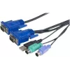 EXERTIS CONNECT cable combo KVM USB, PS/2, 1,8m (66302)