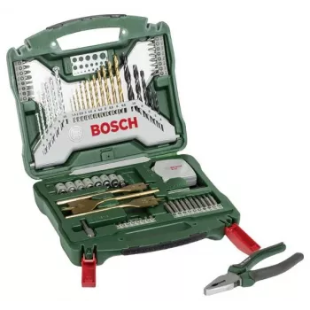 Bosch set de 7 brocas MultiConstruction con recubrimiento de nitruro de titanio, vástago hexagonal, 3-8 mm 2607017197