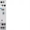 Hager EZD100 relé temporizador multifunción 24-240V AC/DC, 10 funciones, 1 contacto conmutado, carril DIN