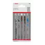 Bosch Accessories 2608667856 set de hojas de sierra de calar Allrounder, 5 piezas