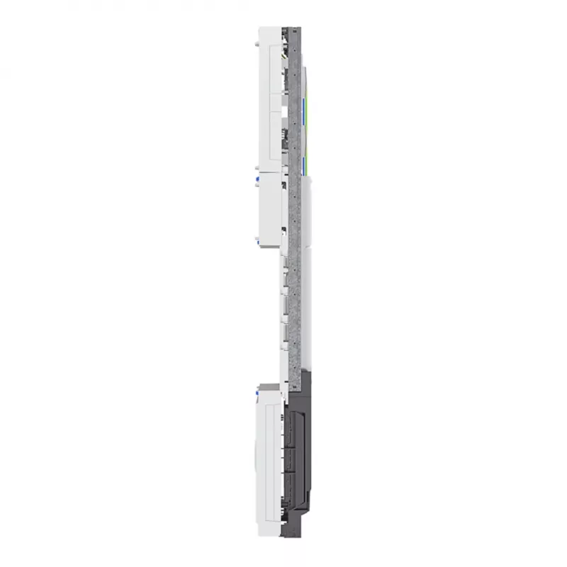 HAGER ZH3EN27 campo de contador completo, 1 emplazamiento de contador, BKE-I, Universal Z, 1 campo, 1050 mm de altura
