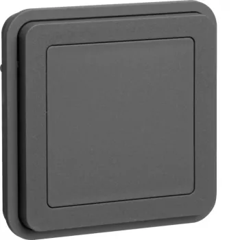 Hager tapa ciega inserto W.1 gris WNA157