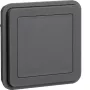 Hager tapa ciega inserto W.1 gris WNA157
