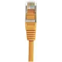 Exertis Connect 234120 Cable de conexión Cat.6 F/UTP, 2 m, Naranja, Slim Bend Protection