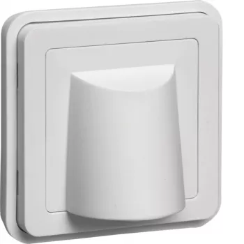 Hager W.1 inserto salida de cable IP55 blanco polar WNA155B