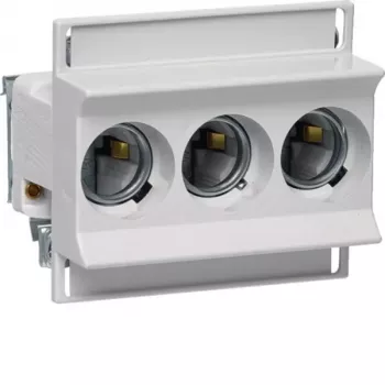 HAGER LD02K63-3SS portafusibles cerámico D02 63A 3 polos