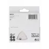 Bosch 2608621688 papel de lija delta grano 180, 93 mm, 5 uds.