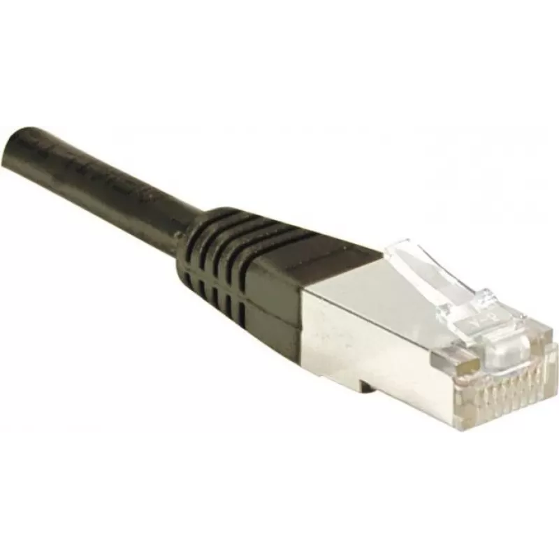 Exertis Connect 234220 cable de parcheo de red Cat6 F/UTP, 0,5 m, negro