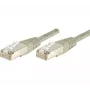 EXERTIS CONNECT cable de parcheo Cat.6 F/UTP, gris, 25 m, Slim Snagless 240250