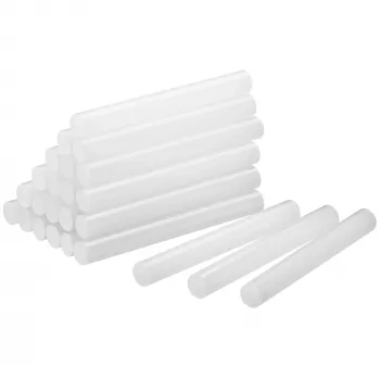 STANLEY DualMelt barras de pegamento termofusible transparentes, 24 uds., 11,3 mm x 100 mm 1-GS20DT