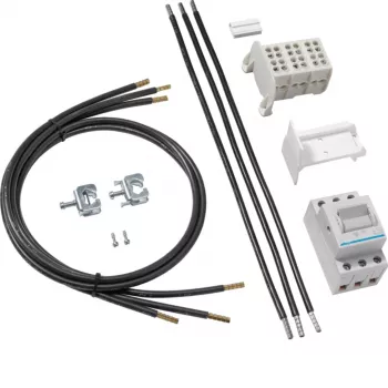 HAGER universZ paquete de equipamiento para campo de contador PV 1 emplazamiento ZY01PV