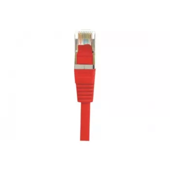 EXERTIS CONNECT cable de parcheo Cat.5e F/UTP, RJ45, rojo, 3,0 m, Slim Snagless Boot 847033