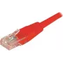 EXERTIS CONNECT cable de parcheo Cat6 U/UTP, rojo, 1,0 m, RJ45, Snagless 243710