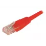 EXERTIS CONNECT cable de parcheo Cat6 U/UTP, RJ45, rojo, 2 m, protección de pestaña 243720