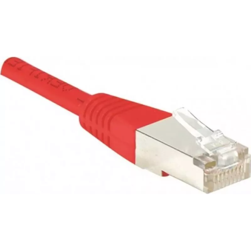 Exertis Connect 847133 Cable de red Cat5e F/UTP, 5 m, rojo