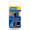 RAPID TOOLS Grapas de dorso estrecho Rapid tipo 606, 18 mm, paquete pequeño alambre de acero galvanizado, superficie resinada, - 1 ud. (40109529)
