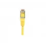 EXERTIS CONNECT Cable de red Cat.5e F/UTP, amarillo, 0,5 m, slim bend protection 847161
